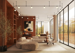 Магнитный трековый светильник Maytoni Technical luna TR208-1-5W3K-B