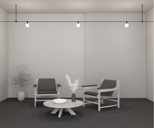 Магнитный трековый светильник Maytoni Technical luna TR208-1-5W3K-B