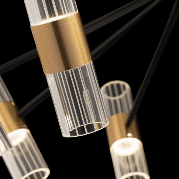 Люстра на штанге Freya MIA FR6038CL-L60B