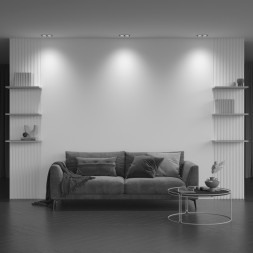 Точечный влагозащищенный светильник Maytoni Technical ZOOM DL033-2-02B