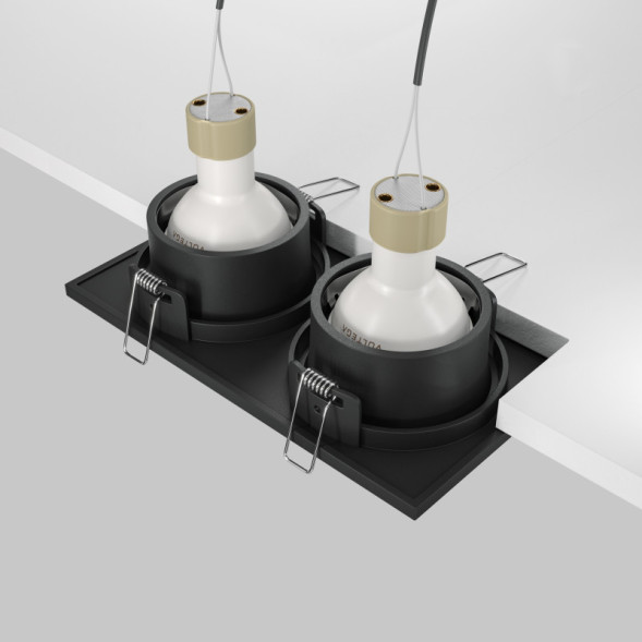 Точечный влагозащищенный светильник Maytoni Technical ZOOM DL033-2-02B