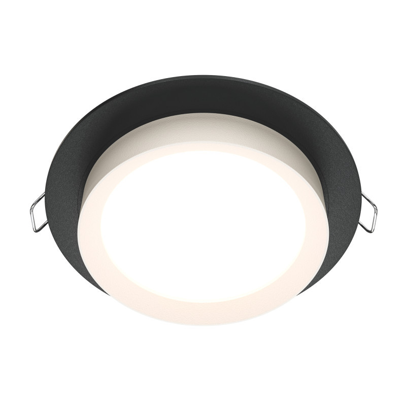 Встраиваемый точечный светильник Maytoni Technical Hoop DL086-GX53-RD-BW
