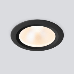 Встраиваемый уличный светильник Elektrostandard 35128/U 3000K черный Light LED 3003