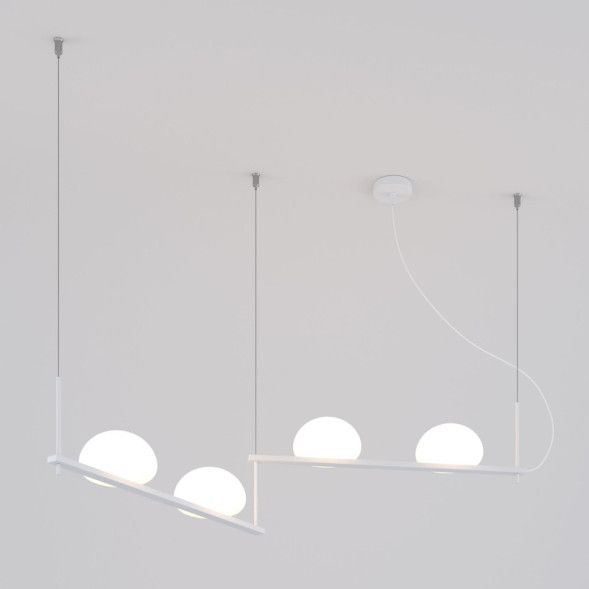 Подвесная люстра Eurosvet Stair 70145/4 белый