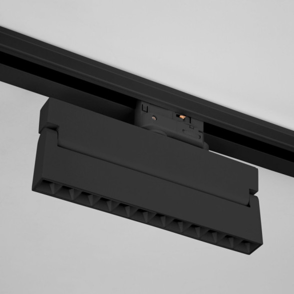 Трековый светильник Elektrostandard Garda Черный 20W 4200K (85025/01) трехфазный