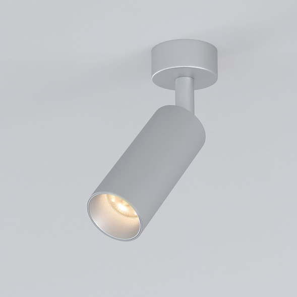Накладной точечный светильник Elektrostandard Diffe серебряный 8W 4200K (85639/01)