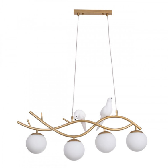 Подвесная люстра ARTE Lamp ELTANIN A3422SP-4GO