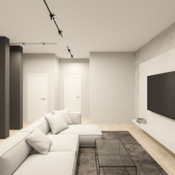 Светодиодный трековый светильник Denkirs SMART LINEAR DK8027-BK