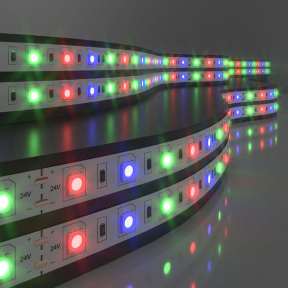 Лента Elektrostandard 5050 24V 60Led 14,4W IP20 RGB / мульти 0W 24V RGB IP20