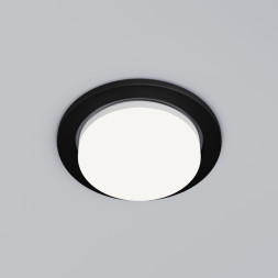 Встраиваемый светильник Elektrostandard 1035 GX53 WH черный Circu