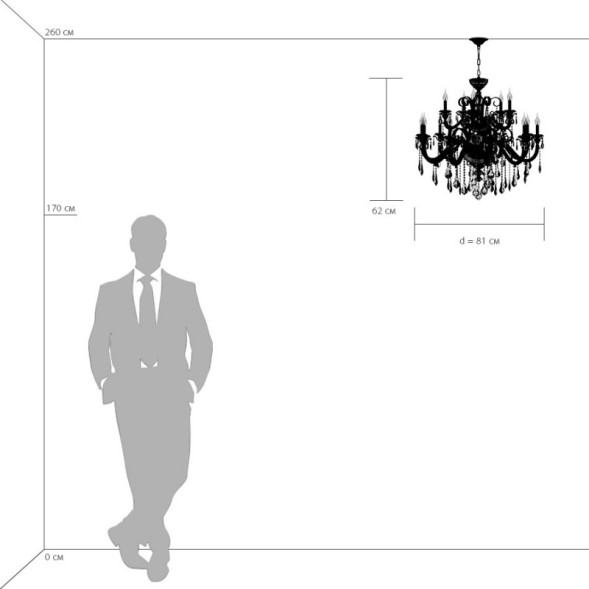 Подвесная люстра Lightstar Melagro 695082