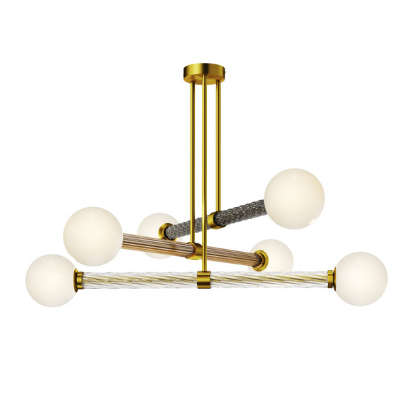 Люстра на штанге Maytoni MOD287PL-06BS TEATRO