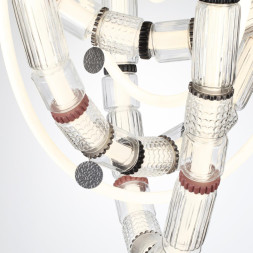 Люстра потолочная Odeon Light collier 5456/80CL