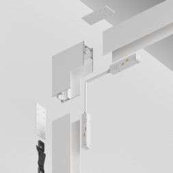 Коннектор для шинопровода Maytoni Technical Track White magnet TRA004ICL-21W