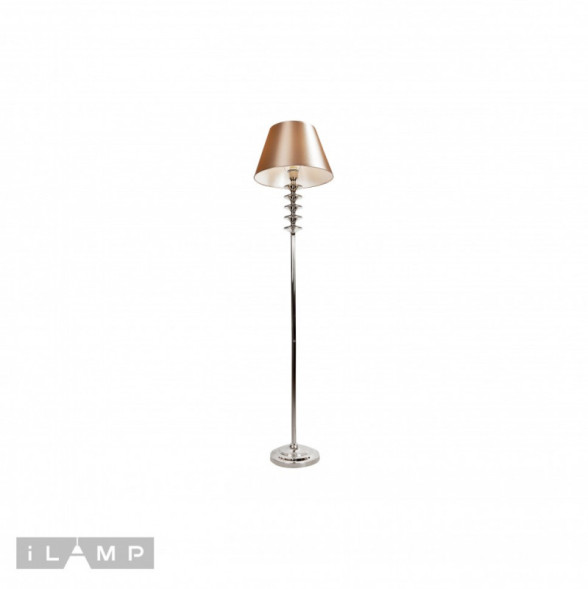 Торшер iLamp Rolling F2406-1 Nickel