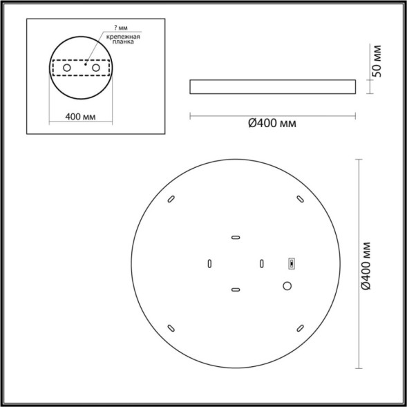 Бра Odeon Light L-VISION 5079/30L