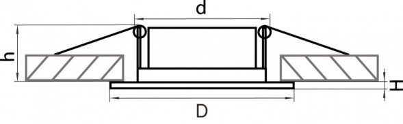 Встраиваемый точечный светильник Lightstar Lega lo adj 011059