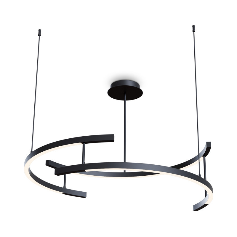Люстра на штанге Maytoni LINE MOD016PL-L52BK