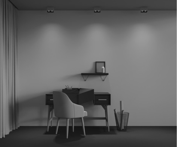 Накладной точечный светильник Maytoni Technical Alfa LED C065CL-02-L12W4K-W