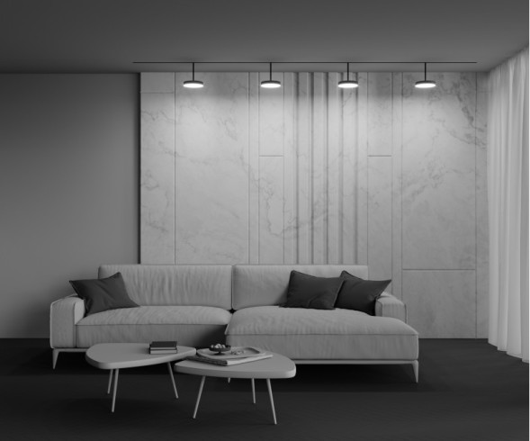 Магнитный трековый светильник Maytoni Technical PLATO TR131-4-15W-DS-B