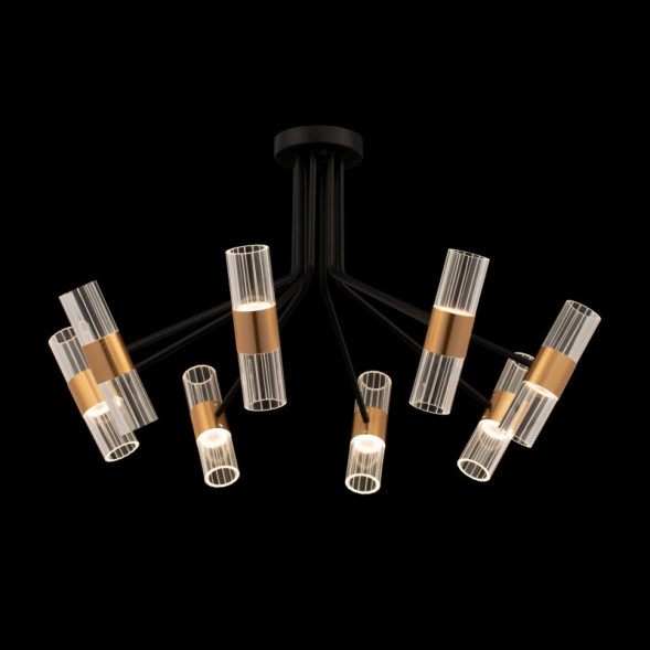 Люстра на штанге Freya MIA FR6038CL-L80B