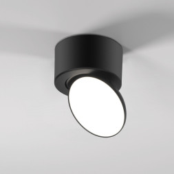 Накладной точечный светильник Elektrostandard 25053/LED 10W 4000K черный