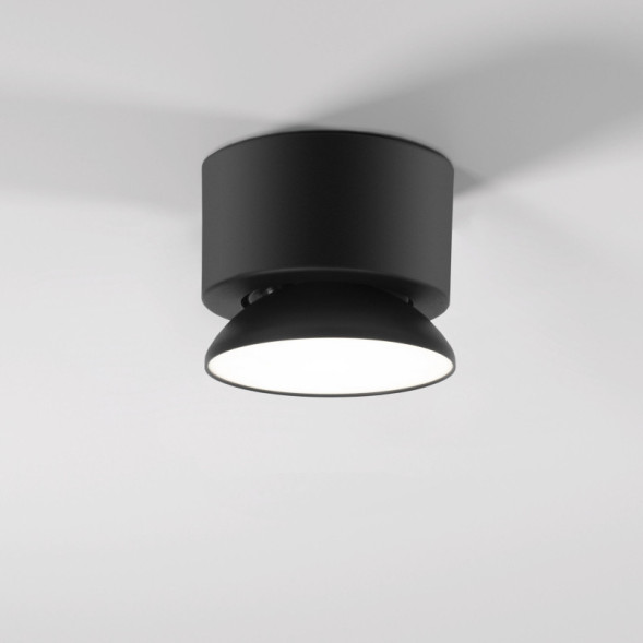 Накладной точечный светильник Elektrostandard 25053/LED 10W 4000K черный