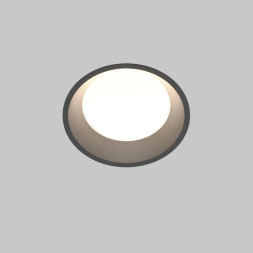 Точечный влагозащищенный светильник Maytoni Technical Okno DL055-12W3-4-6K-B