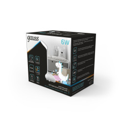 Детская настольная лампа Gauss Qplus GT7011