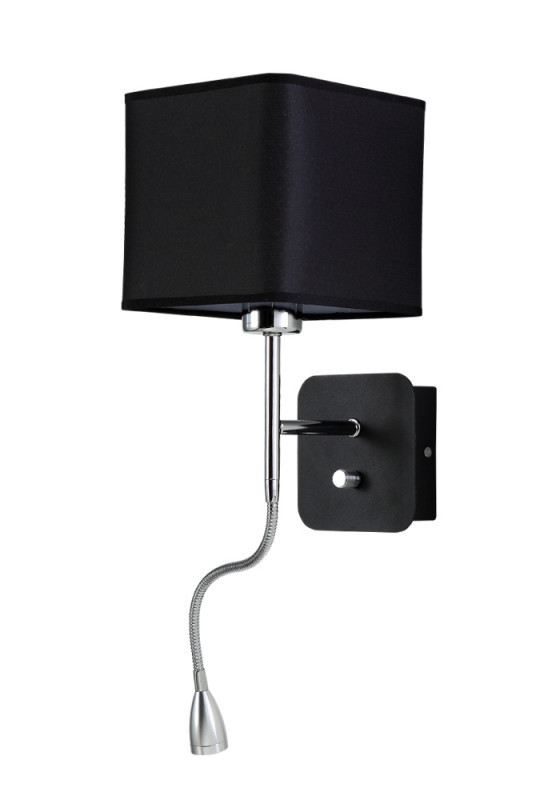 Бра Crystal Lux PACO PACO AP2 CHROME/BLACK