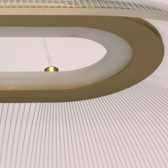 Подвесная люстра DeMarkt Конти 488011501