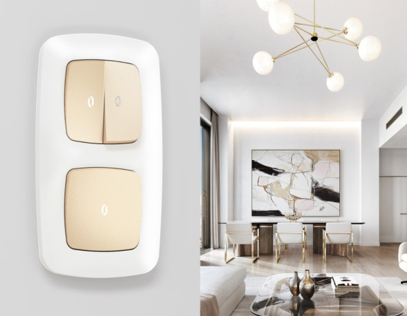 Рамка Ambrella Volt OF140125 OMEGA Ecta