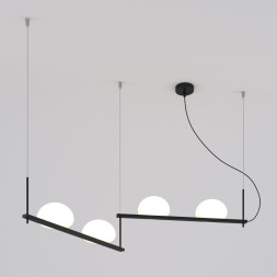 Подвесная люстра Eurosvet Stair 70145/4 черный