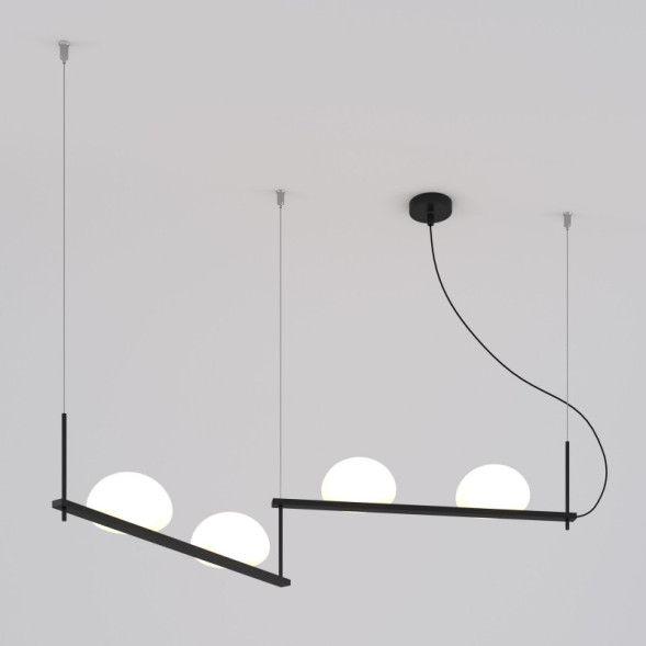 Подвесная люстра Eurosvet Stair 70145/4 черный