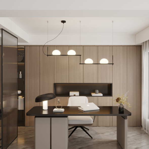 Подвесная люстра Eurosvet Stair 70145/4 черный