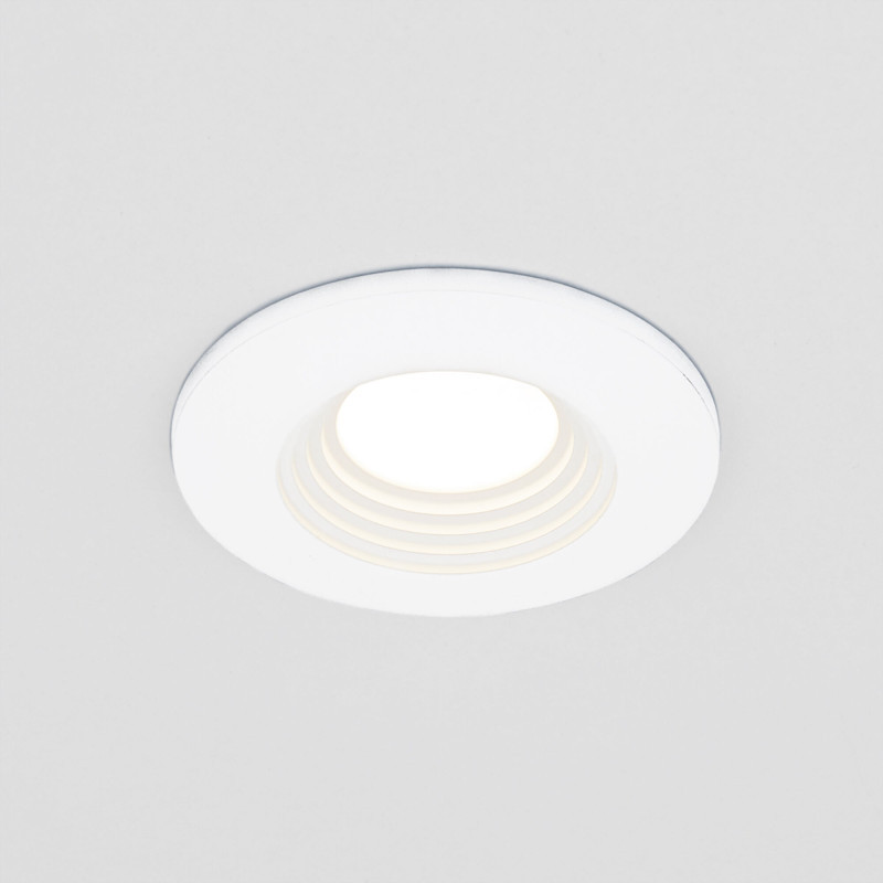 Встраиваемый точечный светильник Elektrostandard 9903 LED 3W 3000K COB WH белый