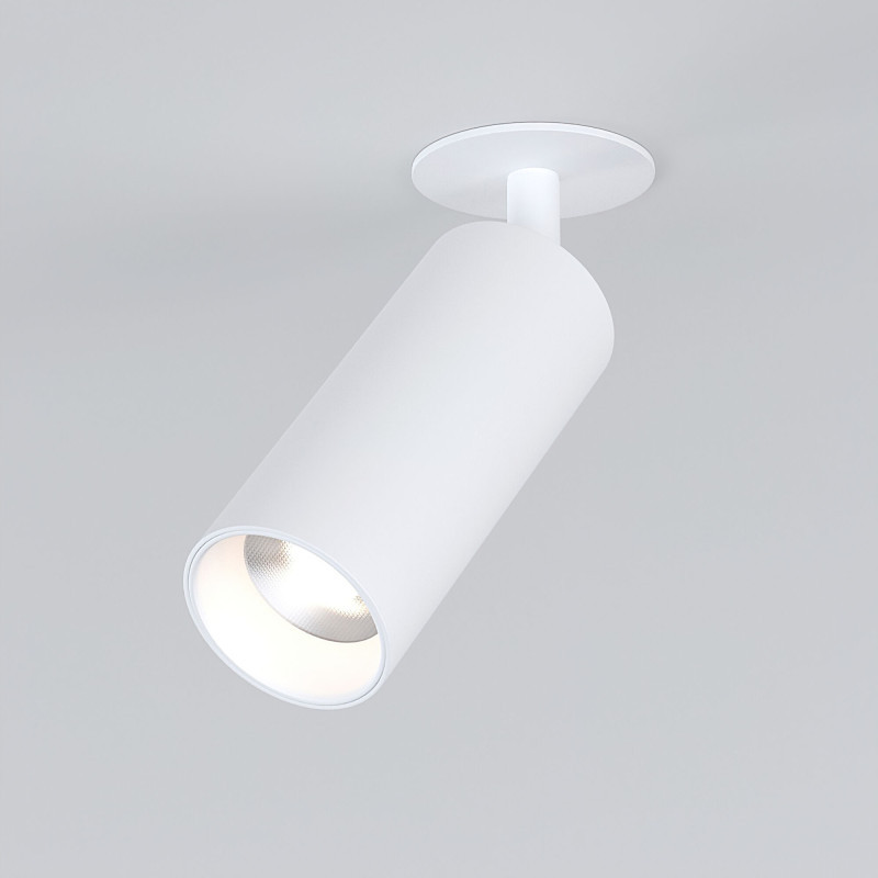 Встраиваемый точечный светильник Elektrostandard Diffe белый 10W 4200K (25052/LED)