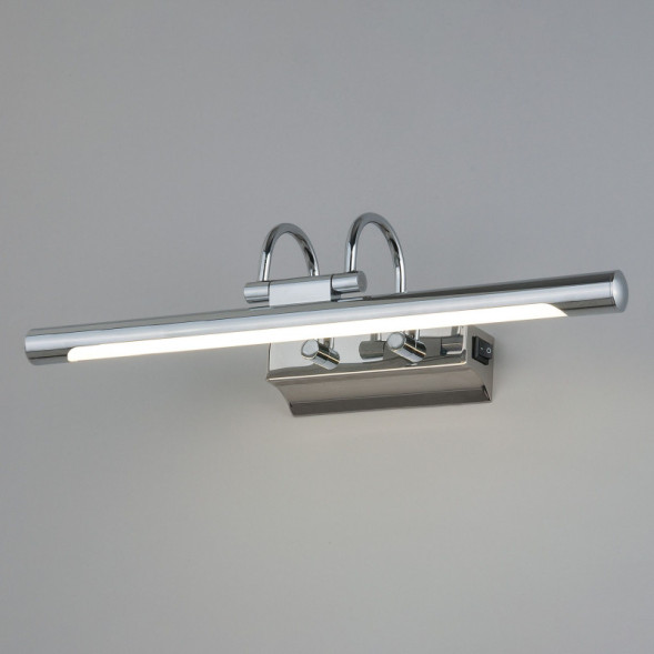 Светильник для картин и зеркал Elektrostandard Flint Neo SW LED хром (MRL LED 1022) с выключателе