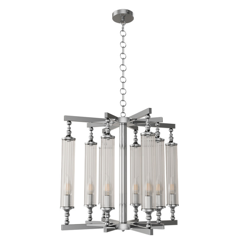 Подвесная люстра Crystal Lux TOMAS TOMAS SP8 D650 CHROME