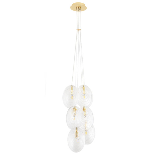 Подвесной светильник Crystal Lux Mar MAR SP6 TRANSPARENTE