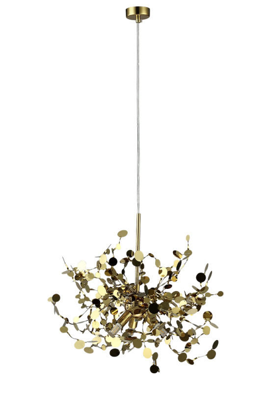 Подвесная люстра Crystal Lux GARDEN GARDEN SP3 D400 GOLD