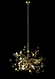 Подвесная люстра Crystal Lux GARDEN GARDEN SP3 D400 GOLD