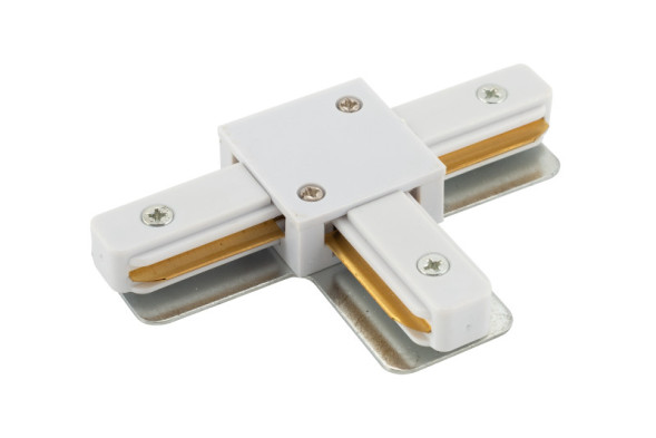 Коннектор для шинопровода Denkirs DK Track White TR1103-WH