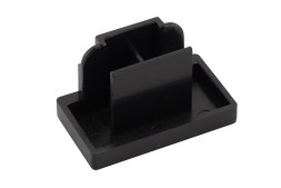 Заглушка для трекового шинопровода Denkirs DK Track Black TR1107-BK