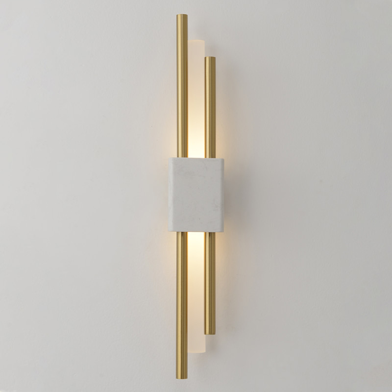 Бра Crystal Lux CARTA CARTA AP6W LED WHITE/BRASS