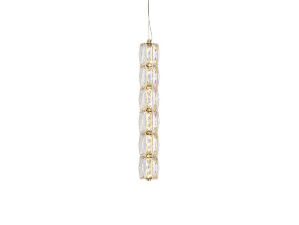 Подвесной светильник Newport 8247/S gold NEW CRYSTAL