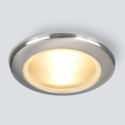 Точечный влагозащищенный светильник Elektrostandard 1080 MR16 CH хром