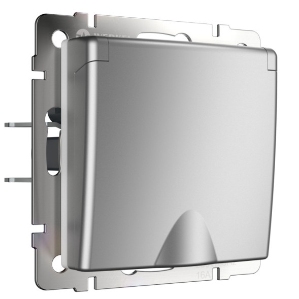 Розетка Werkel W1171206 серебряный