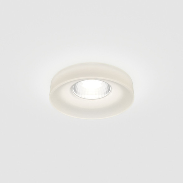 Встраиваемый точечный светильник Elektrostandard 15268/LED 3W CL прозрачный