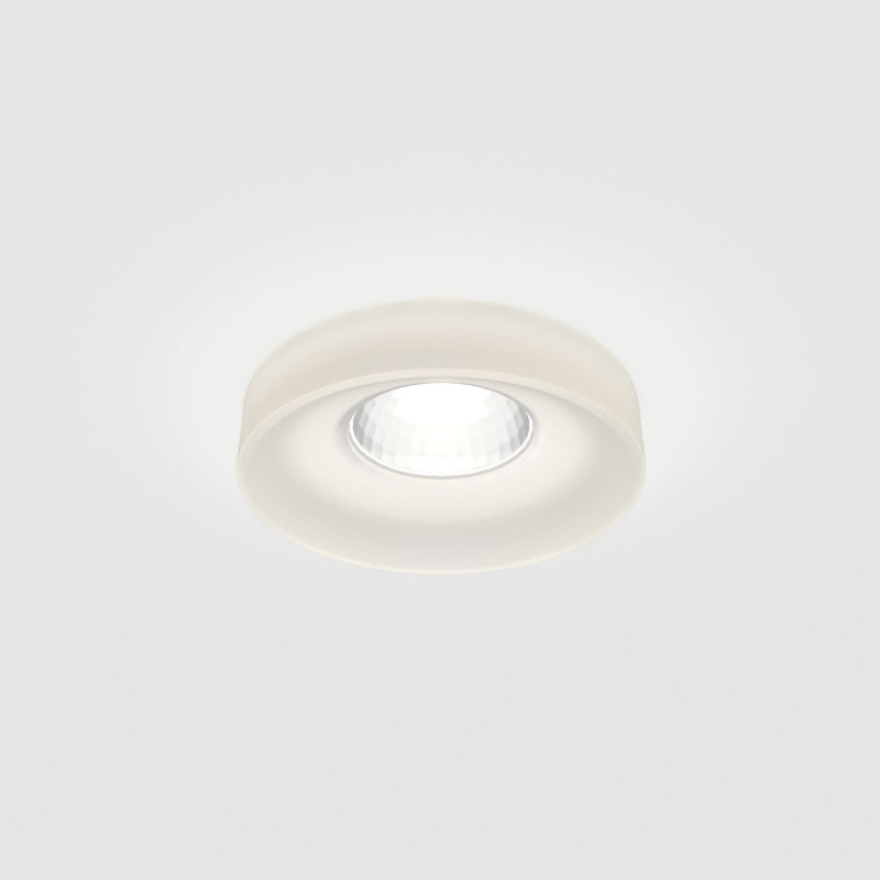 Встраиваемый точечный светильник Elektrostandard 15268/LED 3W CL прозрачный